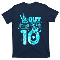 Peaceout Single Digits IM 10 Digits Tie Dye Birthday Girl T-Shirt