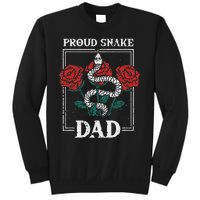 Proud Snake Dad Father Owner Animals Pet Rattlesnake Gift Sweatshirt