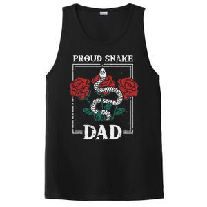 Proud Snake Dad Father Owner Animals Pet Rattlesnake Gift PosiCharge Competitor Tank