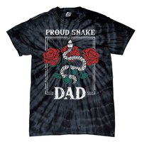 Proud Snake Dad Father Owner Animals Pet Rattlesnake Gift Tie-Dye T-Shirt