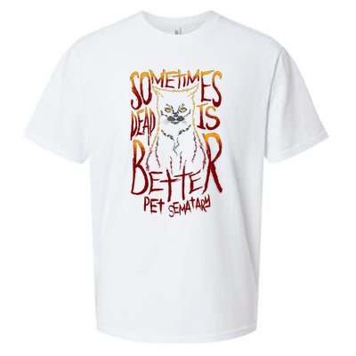 Pet Semetary Dead Is Better Sueded Cloud Jersey T-Shirt