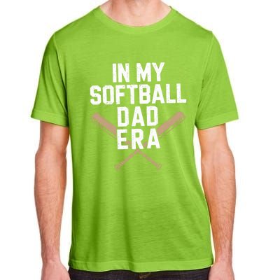 Proud Softball Dad Softball Team Dad In My Softball Dad Era Gift Adult ChromaSoft Performance T-Shirt