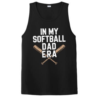 Proud Softball Dad Softball Team Dad In My Softball Dad Era Gift PosiCharge Competitor Tank