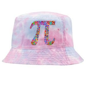 Pi Symbol Drip Art Gift Tie-Dyed Bucket Hat