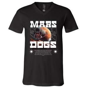 Planet Saves Dogs V-Neck T-Shirt