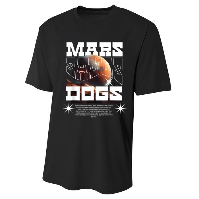 Planet Saves Dogs Performance Sprint T-Shirt