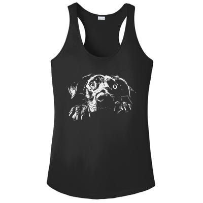 Pentagram Sigil Devil Ladies PosiCharge Competitor Racerback Tank