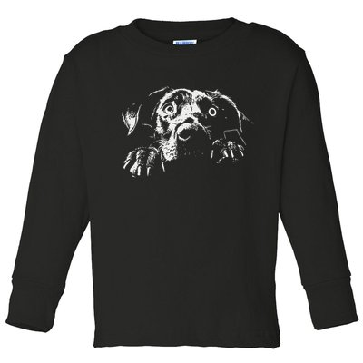 Pentagram Sigil Devil Toddler Long Sleeve Shirt