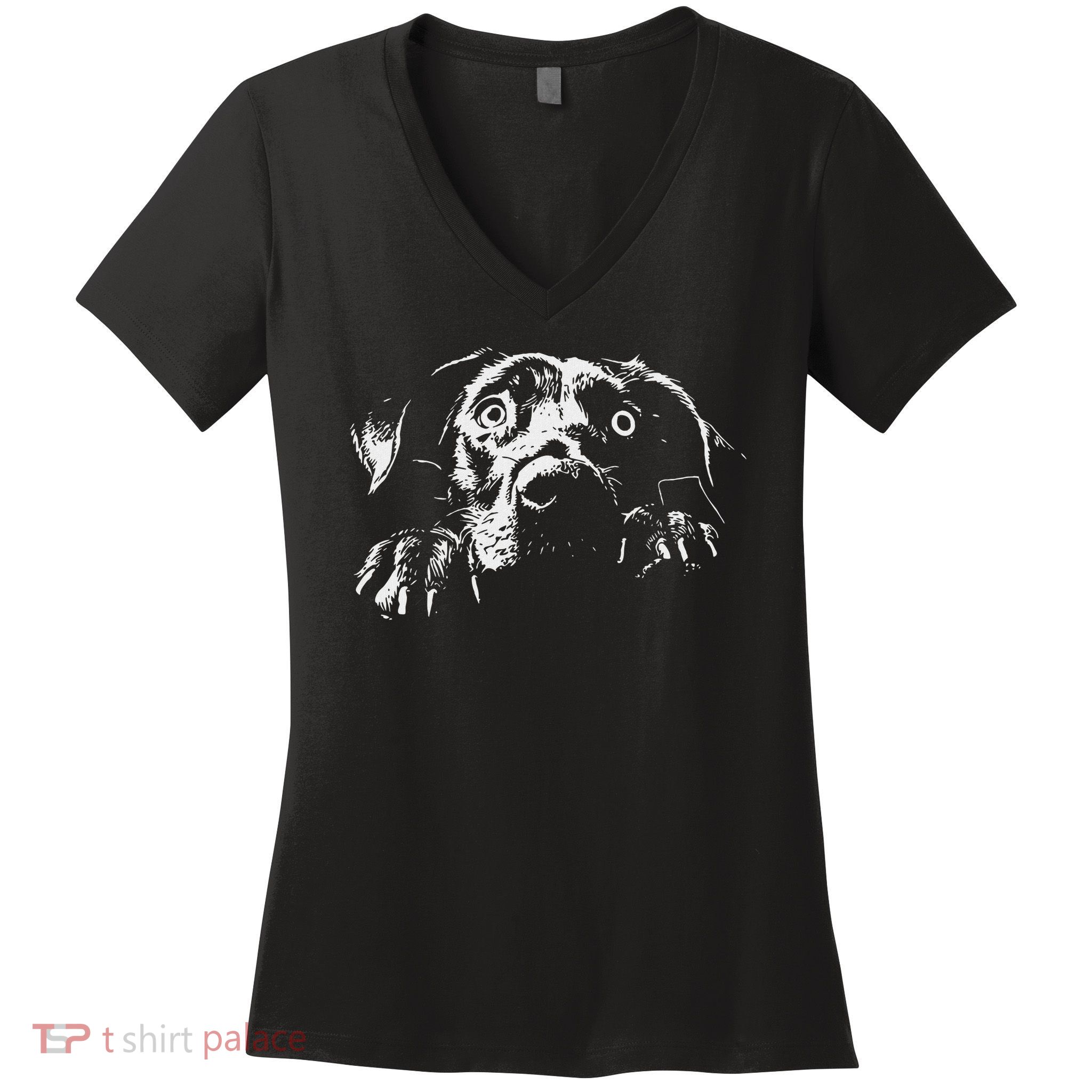 Pentagram Sigil Devil Women's V-Neck T-Shirt