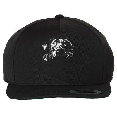 Pentagram Sigil Devil Wool Snapback Cap