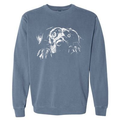 Pentagram Sigil Devil Garment-Dyed Sweatshirt