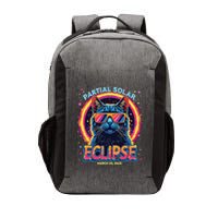 Partial Solar Eclipse 2025 March 29 2025 Solar Eclipse Cat Vector Backpack