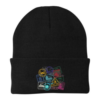 Passport Stamps Edition Travel Beanie