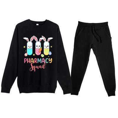 Pharmacy Squad Easter Day Nurse Premium Crewneck Sweatsuit Set