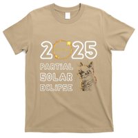 Partial Solar Eclipse March 29 2025 Solar Eclipse 2025 Cat T-Shirt