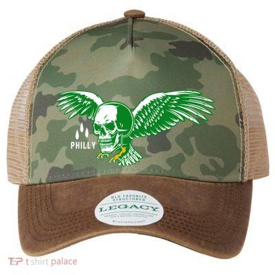 Philly Skull Eagle Legacy Tie Dye Trucker Hat