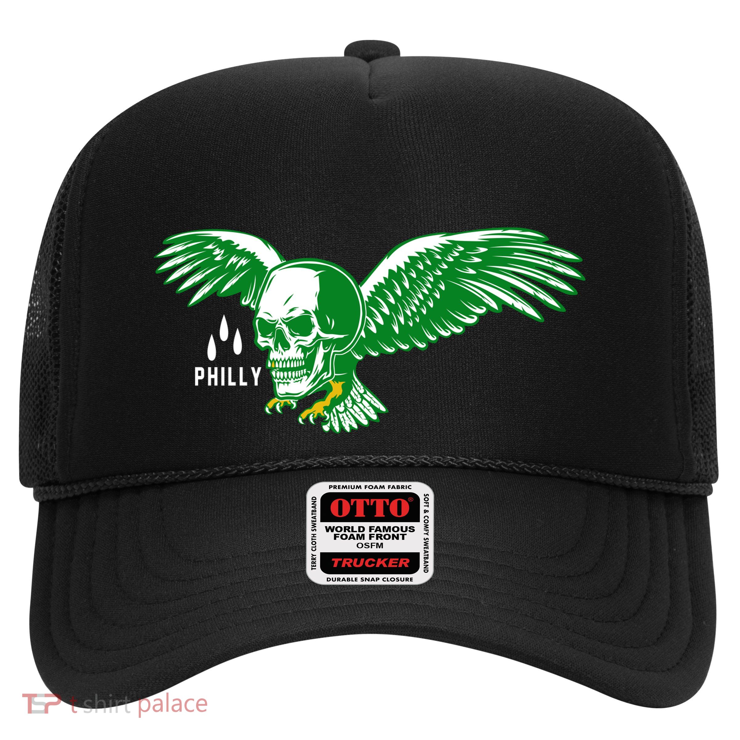 Philly Skull Eagle Trucker Hat