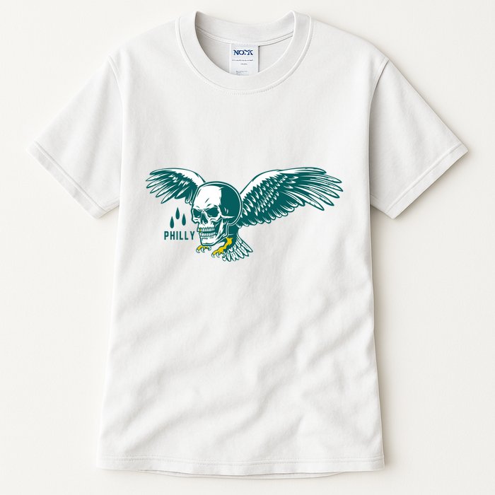 Philly Skull Eagle Tall T-Shirt