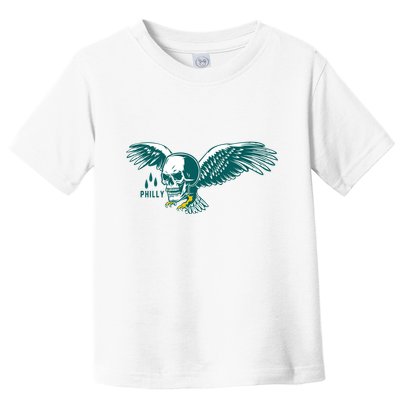 Philly Skull Eagle Toddler T-Shirt