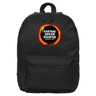 Partial Solar Eclipse March 29th 2025 Lunar Eclipse 2025 16 in Basic Backpack