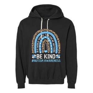 PreK Squad Embrace Differences Autism Awareness SPED Teacher Garment-Dyed Fleece Hoodie