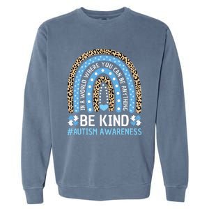 PreK Squad Embrace Differences Autism Awareness SPED Teacher Garment-Dyed Sweatshirt