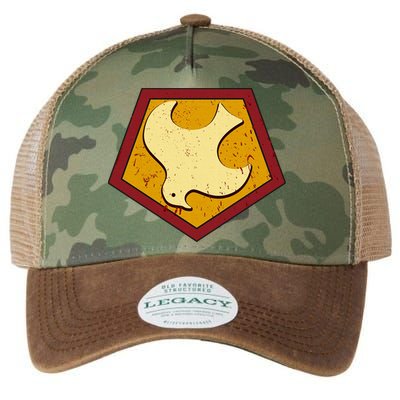 Peacemaker Superhero Emblem Legacy Tie Dye Trucker Hat