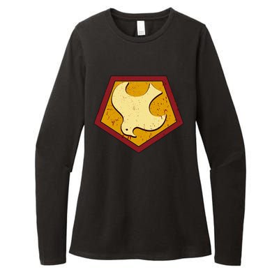 Peacemaker Superhero Emblem Womens CVC Long Sleeve Shirt