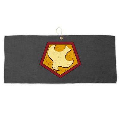 Peacemaker Superhero Emblem Large Microfiber Waffle Golf Towel