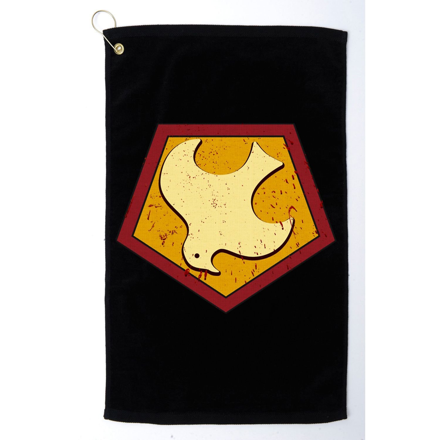 Peacemaker Superhero Emblem Golf Towel