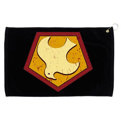 Peacemaker Superhero Emblem Grommeted Golf Towel