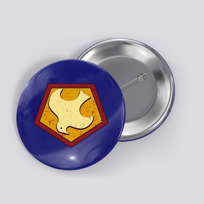 Peacemaker Superhero Emblem Button