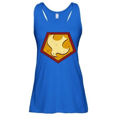 Peacemaker Superhero Emblem Ladies Essential Flowy Tank