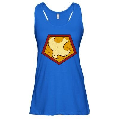 Peacemaker Superhero Emblem Ladies Essential Flowy Tank