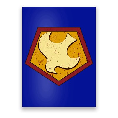 Peacemaker Superhero Emblem Poster