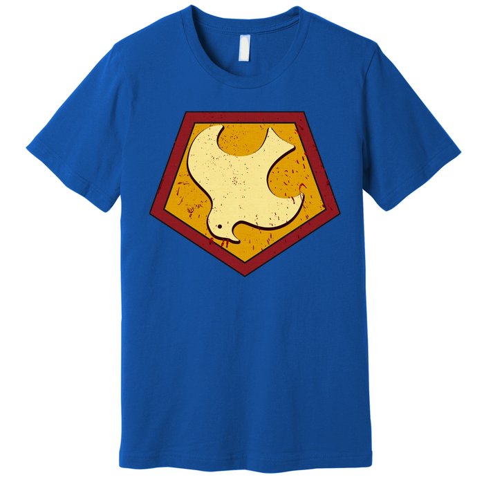 Peacemaker Superhero Emblem Premium T-Shirt