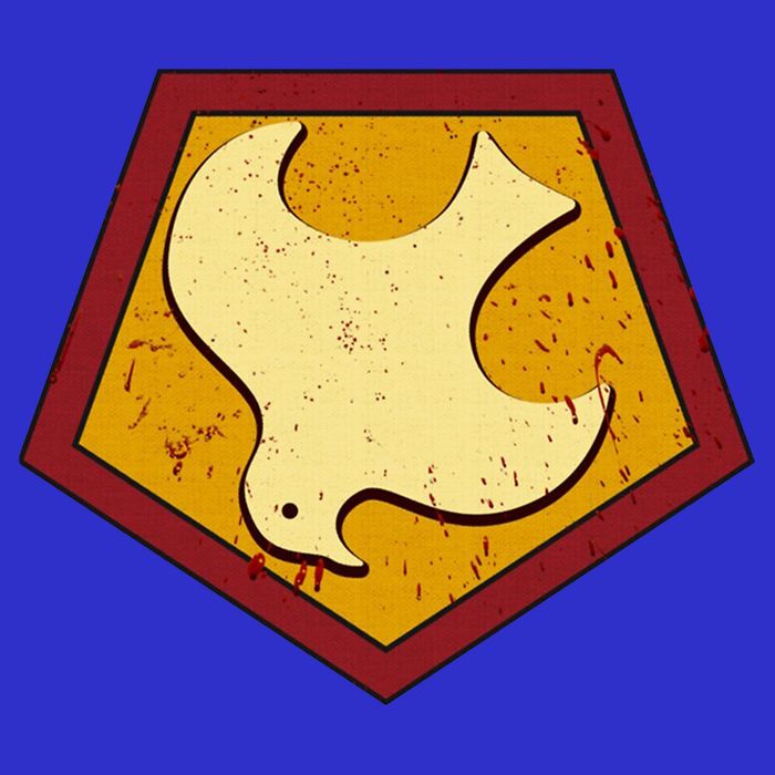 Peacemaker Superhero Emblem Premium T-Shirt