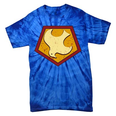 Peacemaker Superhero Emblem Tie-Dye T-Shirt