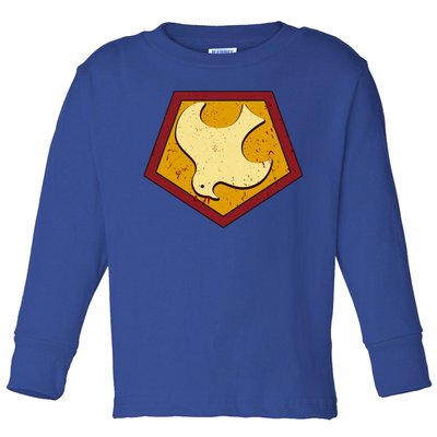 Peacemaker Superhero Emblem Toddler Long Sleeve Shirt