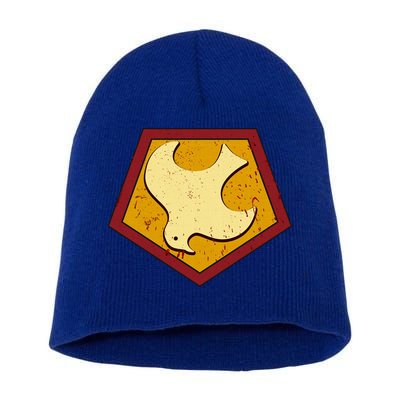Peacemaker Superhero Emblem Short Acrylic Beanie