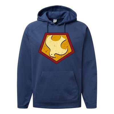 Peacemaker Superhero Emblem Performance Fleece Hoodie