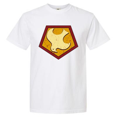 Peacemaker Superhero Emblem Garment-Dyed Heavyweight T-Shirt