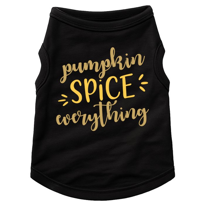 Pumpkin Spice Everything Doggie Tank
