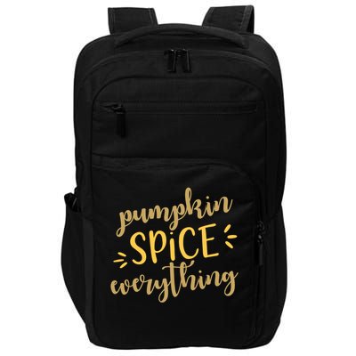 Pumpkin Spice Everything Impact Tech Backpack