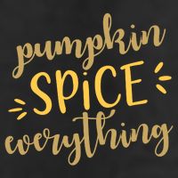 Pumpkin Spice Everything Adult Drive Performance Visor