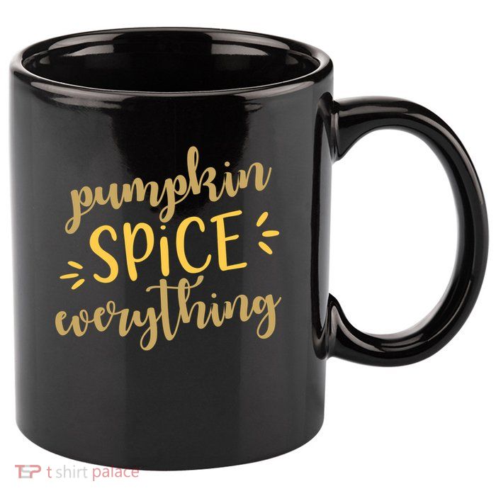 Pumpkin Spice Everything 11oz C Handle Ceramic Mug