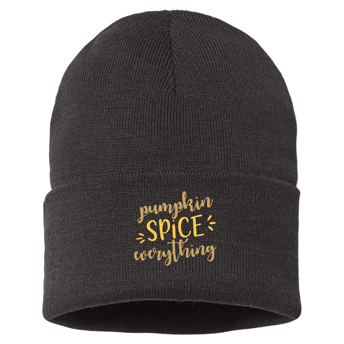 Pumpkin Spice Everything Sustainable Knit Beanie