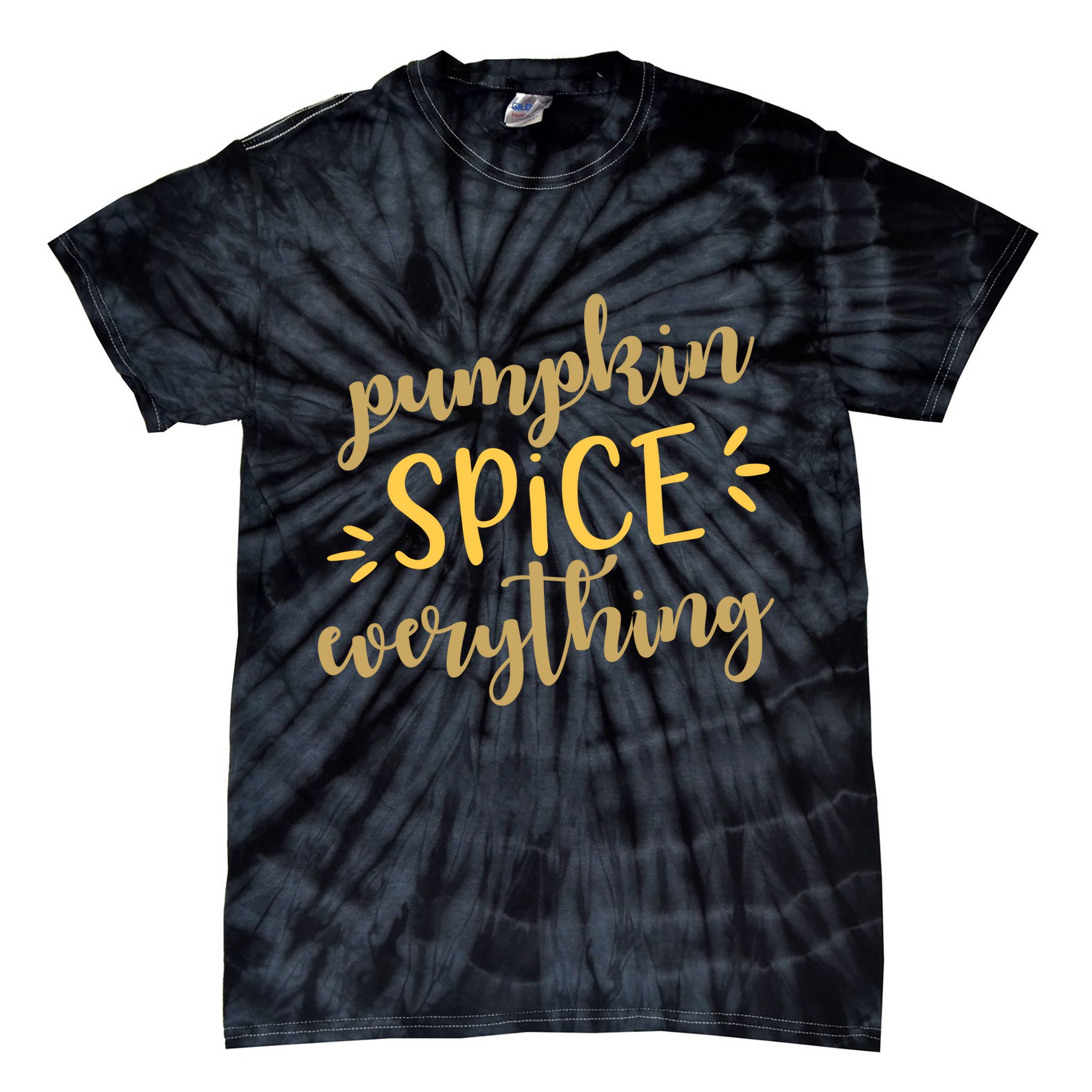 Pumpkin Spice Everything Tie-Dye T-Shirt