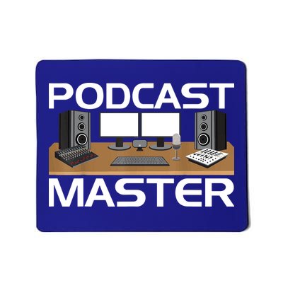 Podcast Show Equipment USB Mixer App For Podcasters Mousepad