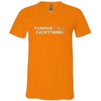 Pumpkin Spice Everything V-Neck T-Shirt